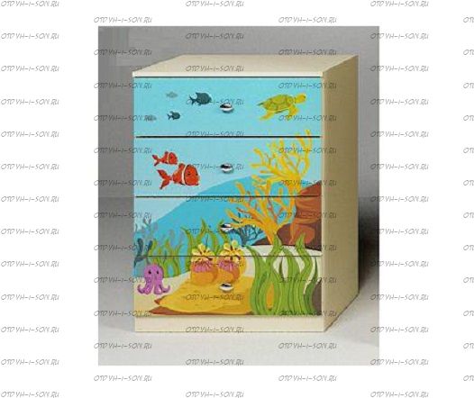 Комод Русалочка К-1 (66х42х91)