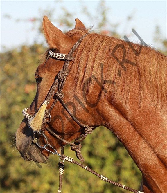 Веревочное оголовье-недоуздок  Seneca 3 в 1