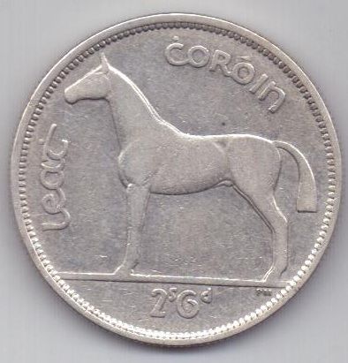 1/2 кроны 1940 г. Ирландия (Великобритания)