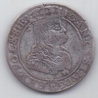 6 грошей 1667 г. Литва (Польша)