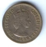 5 центов 1958 г. Малайя и Британское Борнео