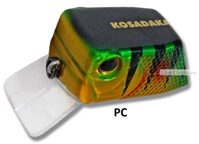 Воблер Kosadaka CUBIX 35F (Konstantin Kuzmin) цвет PC / 6.4 гр / 0.0-0.3м