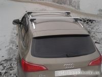 Багажник на крышу Audi Q5, Атлант, аэродинамические дуги