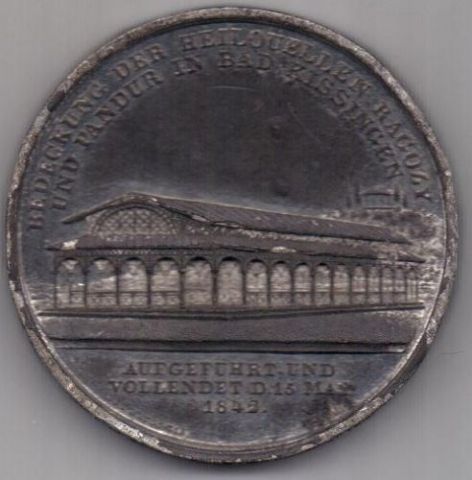 медаль 1842 г. Бавария (Германия)