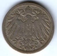 10 пфеннигов 1892 г. А Германия