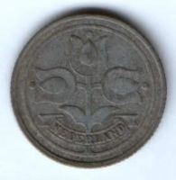 10 центов 1942 г. Нидерланды