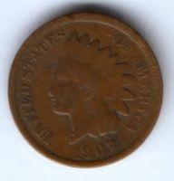 1 цент 1907 г. США