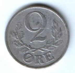 2 эре 1941 г. Дания