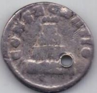 денарий Антоний Пий .Рим 138-161 г.г.