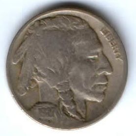 5 центов 1927 г. США VF