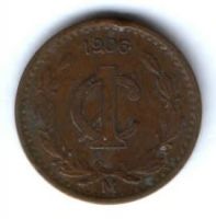 1 сентаво 1906 г. Мексика
