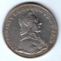 1 талер 1784 г. Зальцбург
