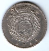1 талер 1784 г. Зальцбург