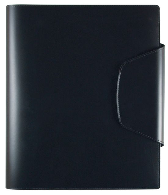Ежедневник портфолио недатированый Lediberg Open Design 230х295, черный, 81258423