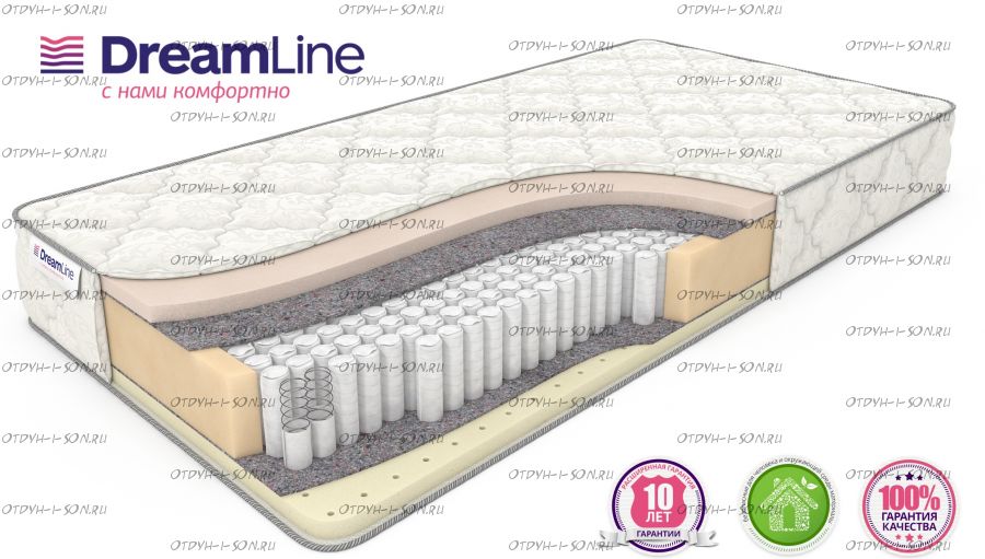 Матрас Memory Sleep S1000 (с наматрасником) Дримлайн