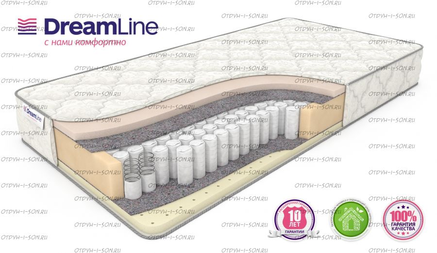 Матрас Memory Sleep TFK (с наматрасником) Дримлайн
