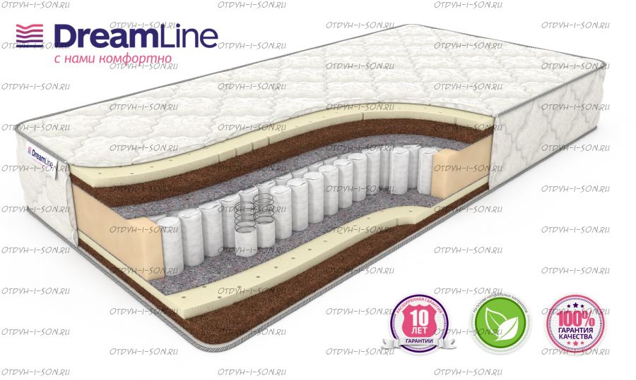 Матрас Prime Mix TFK (с наматрасником) Дримлайн