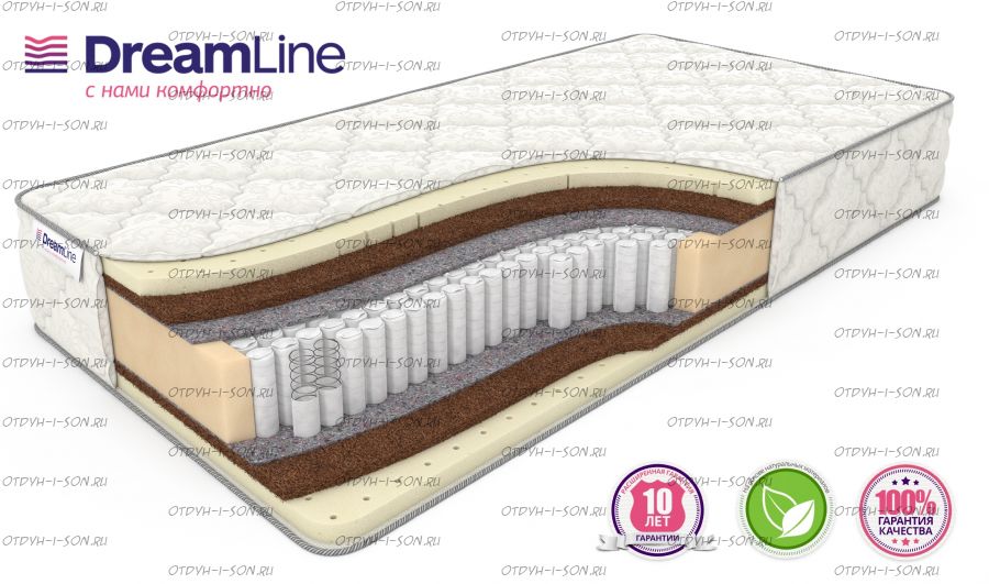 Матрас Prime MEDIUM S1000 Дримлайн 25