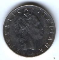 50 лир 1965 г. Италия