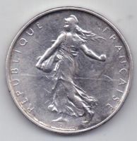 5 франков 1962 г. Франция