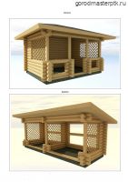 Беседка и Дровник