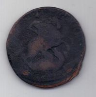 2 копейки 1759 г. Гуртовая надпись