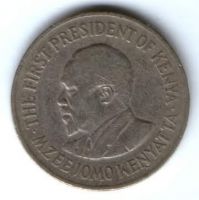 1 шиллинг 1975 г. Кения