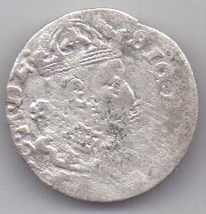 1 грош 1625 г. Литва .Польша
