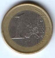 1 евро 2001 г. Испания