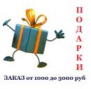 Заказ от 1000 до 3000 руб