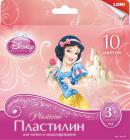 Пластилин "Принцессы. Disney", 10 цветов с европодвесом (арт. Плд-002) (10099)