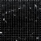 Nero oriente 15 x15 POL Мозаика серия Pietrine Stone, размер, мм: 305*305*4 (Caramelle)