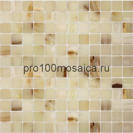 Onice Jade Bianco 23 x 23 Мозаика серия Pietrine Stone, размер, мм: 298*298 (Caramelle)