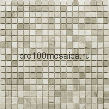 Travertino Silver 15 x15 POL Мозаика серия Pietrine Stone, размер, мм: 305*305*4 (Caramelle)