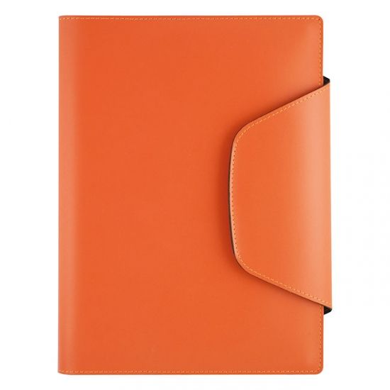 Книга для записи Lediberg  Open Design 210х270, оранжевый, 77058425