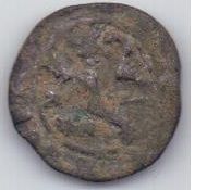 1 денье 1398-1432 гг. Крестоносцы .Кипр