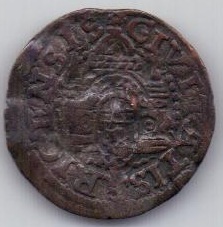 1 шиллинг 1578 г. Рига