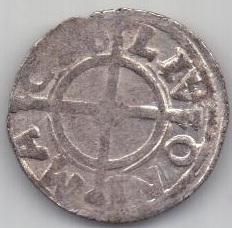 1 шиллинг 1535-1549 г. Ливонский орден