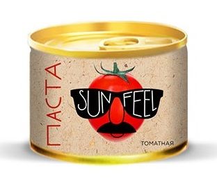 Паста томатная 70г 18-20% с ключом "SUN-FEEL"