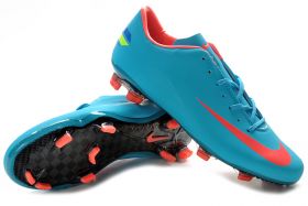 Бутсы Nike Mercurial Vapor VIII FG (Синие)