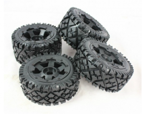 HPI Baja 5B "ALL TERRAIN" w/ Super Star Wheels set