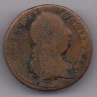 1/2 крейцера 1776 г. S Австрия