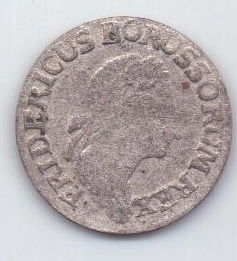 3 гроша 1783 г. Пруссия . Германия