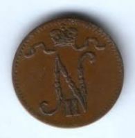 1 пенни 1916 г. Финляндия Российская империя