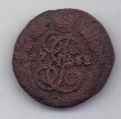полушка 1768 г.