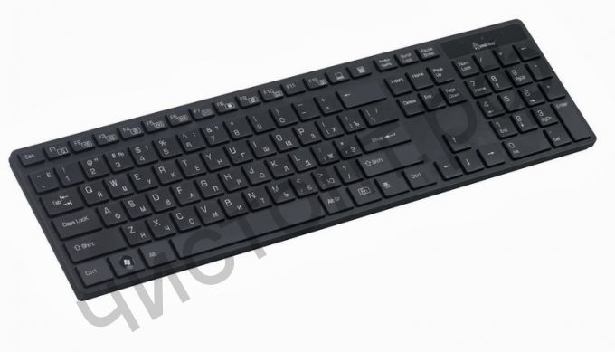 Клавиатура провод. Smartbuy 204 мультимед. slim USB Black (SBK-204US-K)