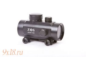 Коллиматорный прицел закрытого типа ZOS 1x30 RD