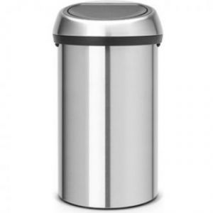 Мусорный бак (ведро) Brabantia Touch Bin Matt Steel Fingerprint Proof 484506