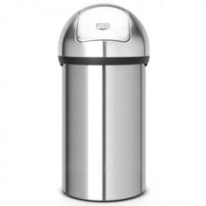 Мусорный бак (ведро) Brabantia Push Bin Matt Steel 484520