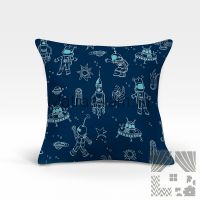 Подушка Каскат-О (синий)